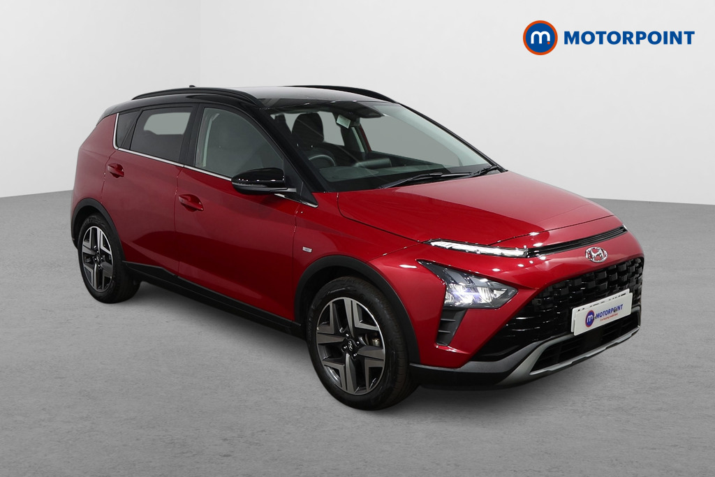 Hyundai Bayon Ultimate Automatic Petrol-Electric Hybrid SUV - Stock Number (1545845) - Drivers side front corner