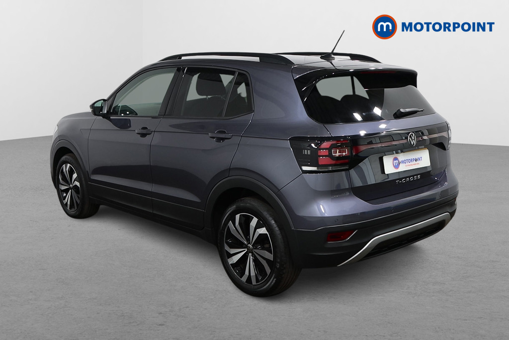 Volkswagen T-Cross Black Edition Manual Petrol SUV - Stock Number (1543779) - Passenger side rear corner