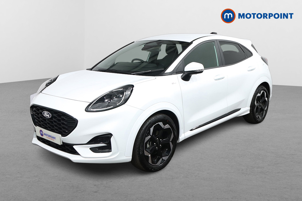 Ford Puma St-Line X Automatic Petrol-Electric Hybrid SUV - Stock Number (1543890) - Passenger side front corner