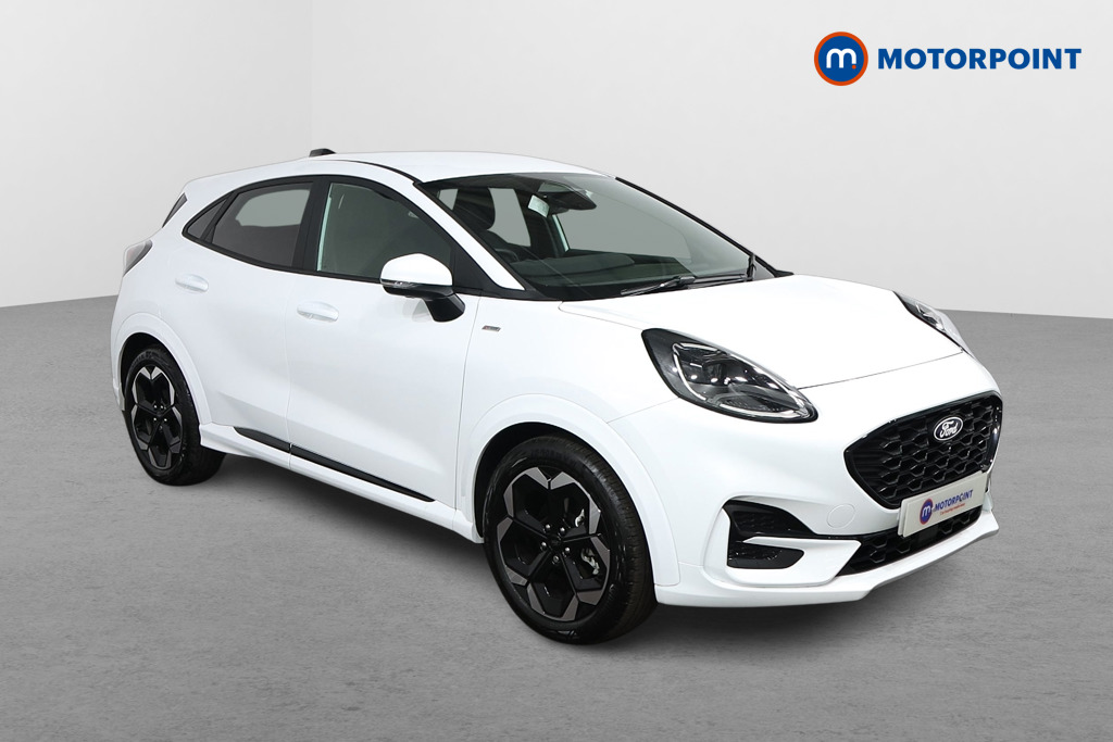 Ford Puma St-Line X Automatic Petrol-Electric Hybrid SUV - Stock Number (1543890) - Drivers side front corner