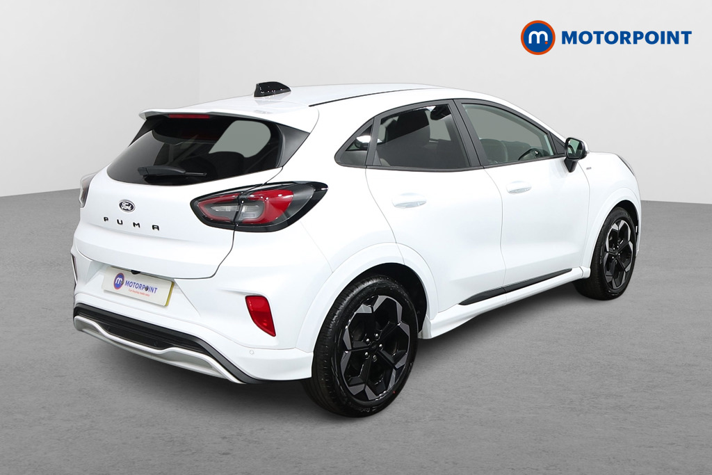 Ford Puma St-Line X Automatic Petrol-Electric Hybrid SUV - Stock Number (1543890) - Drivers side rear corner