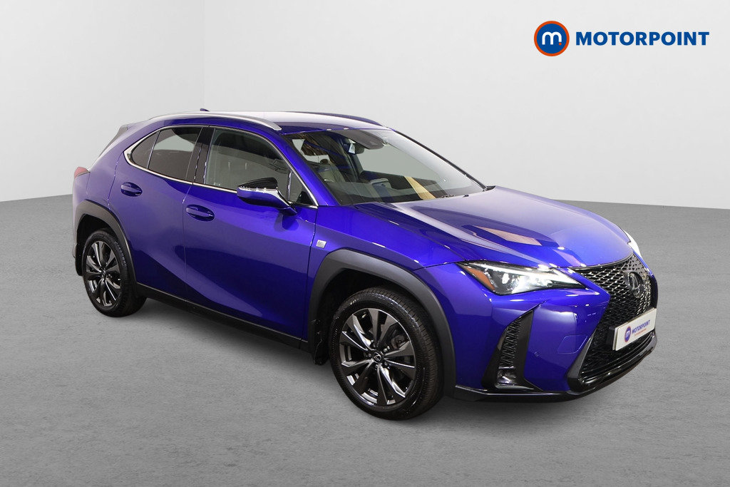 Lexus UX F-Sport Design Automatic Petrol-Electric Hybrid SUV - Stock Number (1544890) - Drivers side front corner
