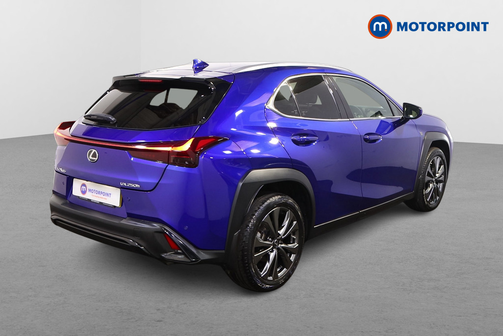 Lexus UX F-Sport Design Automatic Petrol-Electric Hybrid SUV - Stock Number (1544890) - Drivers side rear corner