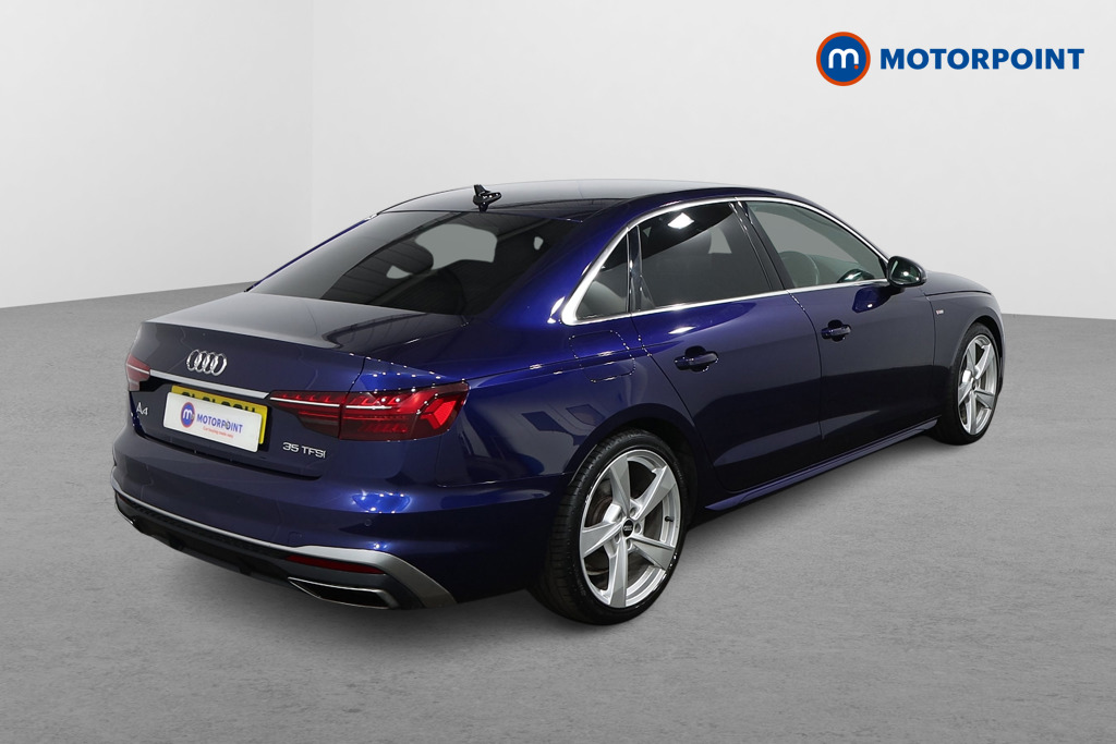 Audi A4 S Line Manual Petrol Saloon - Stock Number (1545274) - Drivers side rear corner