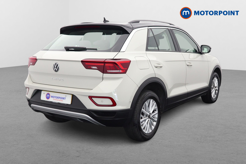 Volkswagen T-Roc Life Automatic Petrol SUV - Stock Number (1545878) - Drivers side rear corner