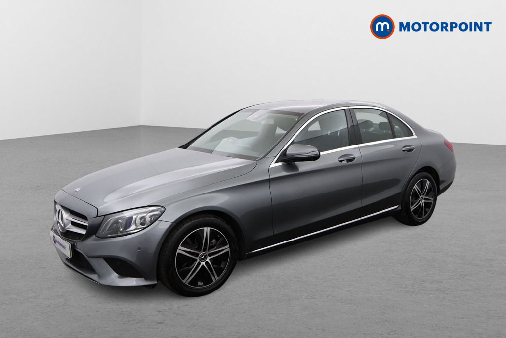 Mercedes-Benz C Class Sport Automatic Petrol Saloon - Stock Number (1545074) - Passenger side front corner