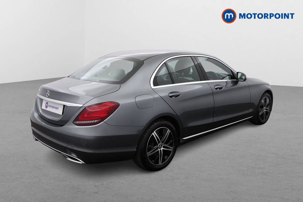 Mercedes-Benz C Class Sport Automatic Petrol Saloon - Stock Number (1545074) - Drivers side rear corner