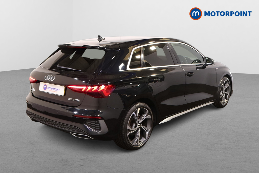 Audi A3 S Line Automatic Petrol Hatchback - Stock Number (1532869) - Drivers side rear corner