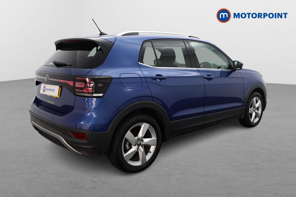 Volkswagen T-Cross SEL Manual Petrol SUV - Stock Number (1534466) - Drivers side rear corner