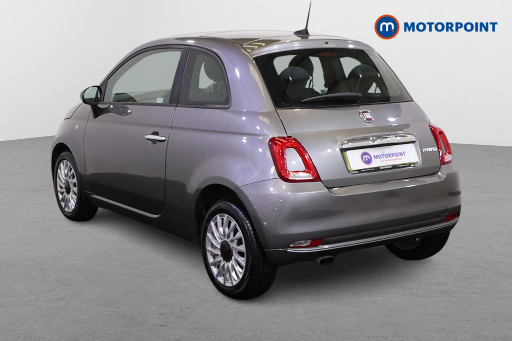 Fiat 500 Lounge Manual Petrol-Electric Hybrid Hatchback - Stock Number (1541614) - Passenger side rear corner