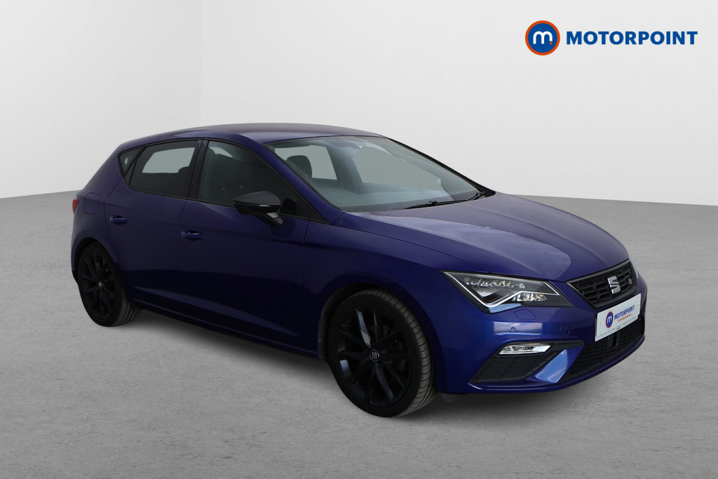 Seat Leon Fr Black Edition Manual Petrol Hatchback - Stock Number (1542657) - Drivers side front corner