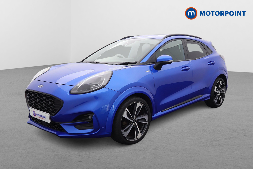 Ford Puma St-Line Manual Petrol-Electric Hybrid SUV - Stock Number (1545956) - Passenger side front corner