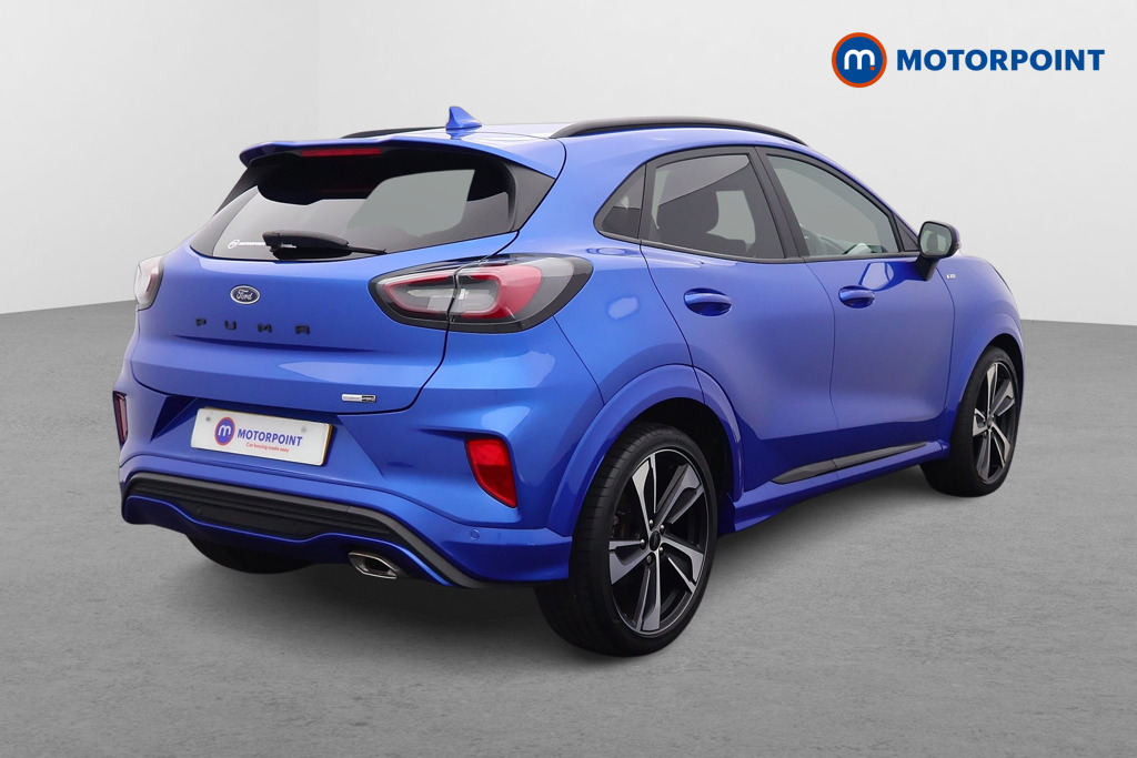 Ford Puma St-Line Manual Petrol-Electric Hybrid SUV - Stock Number (1545956) - Drivers side rear corner