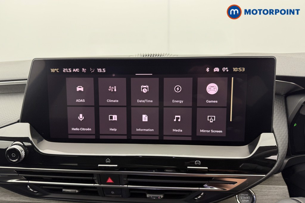 Citroen C5 X Shine Plus Automatic Petrol Plug-In Hybrid Hatchback - Stock Number (1546213) - 10th supplementary image