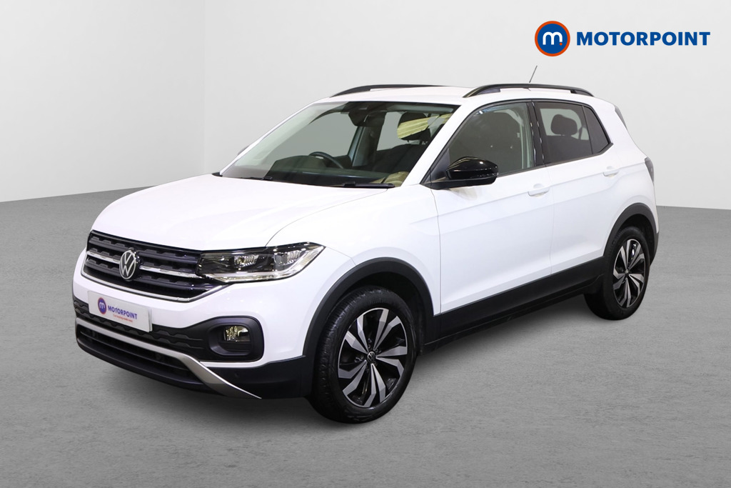 Volkswagen T-Cross Black Edition Manual Petrol SUV - Stock Number (1546383) - Passenger side front corner
