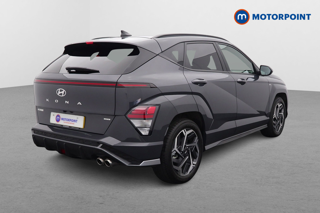 Hyundai Kona N Line Automatic Petrol-Electric Hybrid SUV - Stock Number (1546547) - Drivers side rear corner