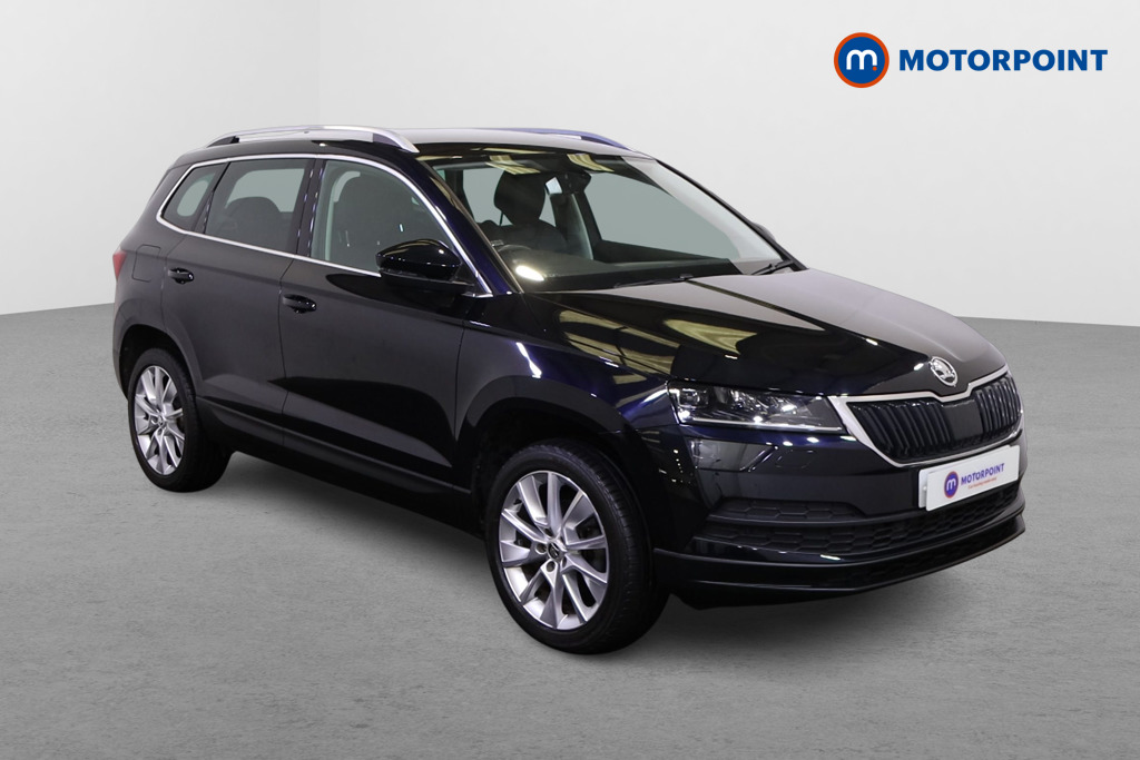 Skoda Karoq Se L Manual Petrol SUV - Stock Number (1546646) - Drivers side front corner