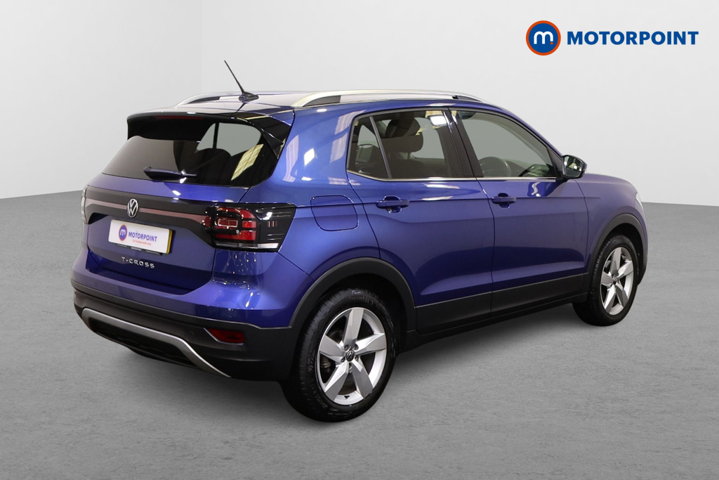 Volkswagen T-Cross SEL Manual Petrol SUV - Stock Number (1546647) - Drivers side rear corner