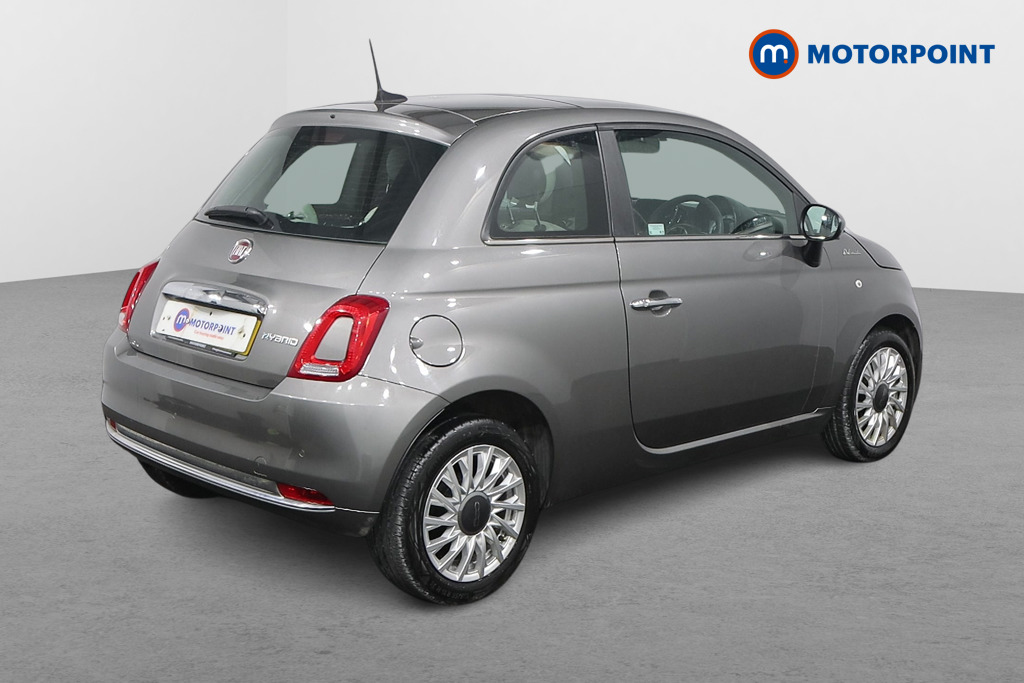 Fiat 500 Dolcevita Manual Petrol-Electric Hybrid Hatchback - Stock Number (1543195) - Drivers side rear corner