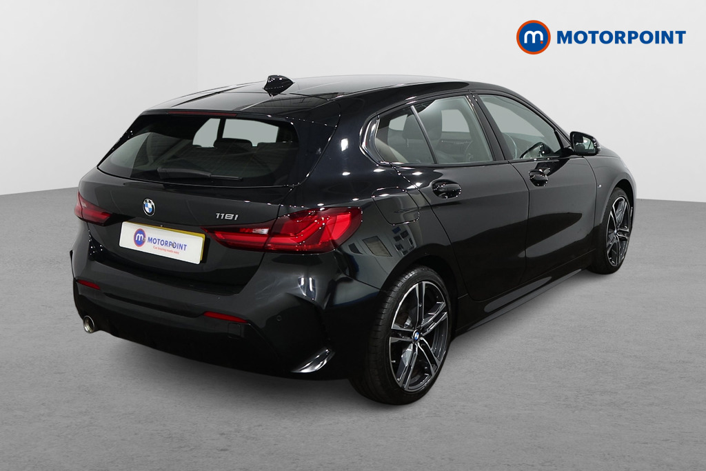 BMW 1 Series M Sport Manual Petrol Hatchback - Stock Number (1543599) - Drivers side rear corner