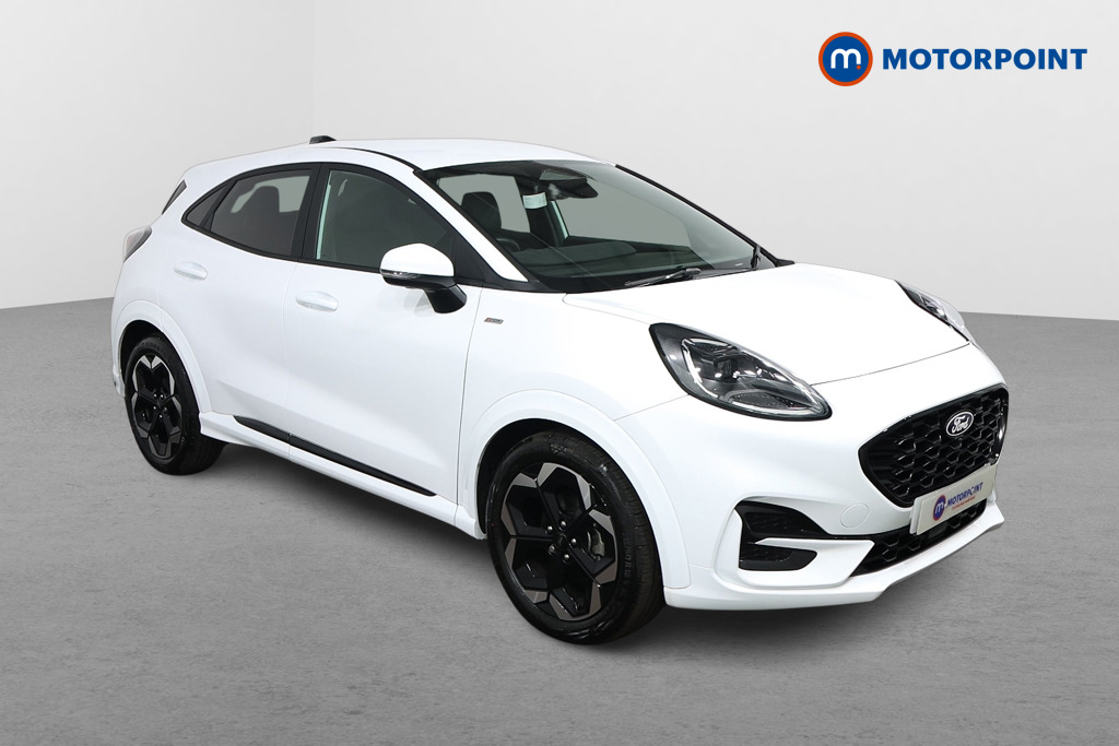 Ford Puma St-Line X Automatic Petrol-Electric Hybrid SUV - Stock Number (1543891) - Drivers side front corner