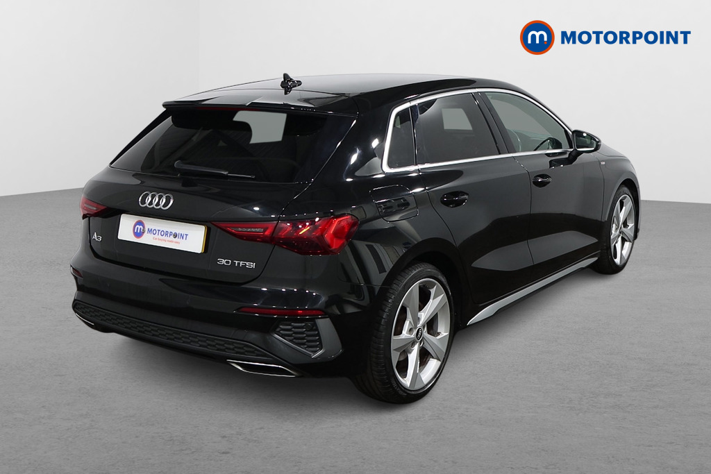 Audi A3 S Line Automatic Petrol Hatchback - Stock Number (1545779) - Drivers side rear corner