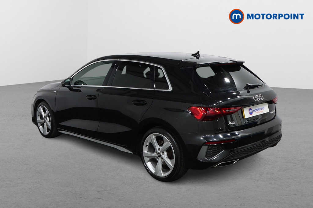 Audi A3 S Line Automatic Petrol Hatchback - Stock Number (1545779) - Passenger side rear corner