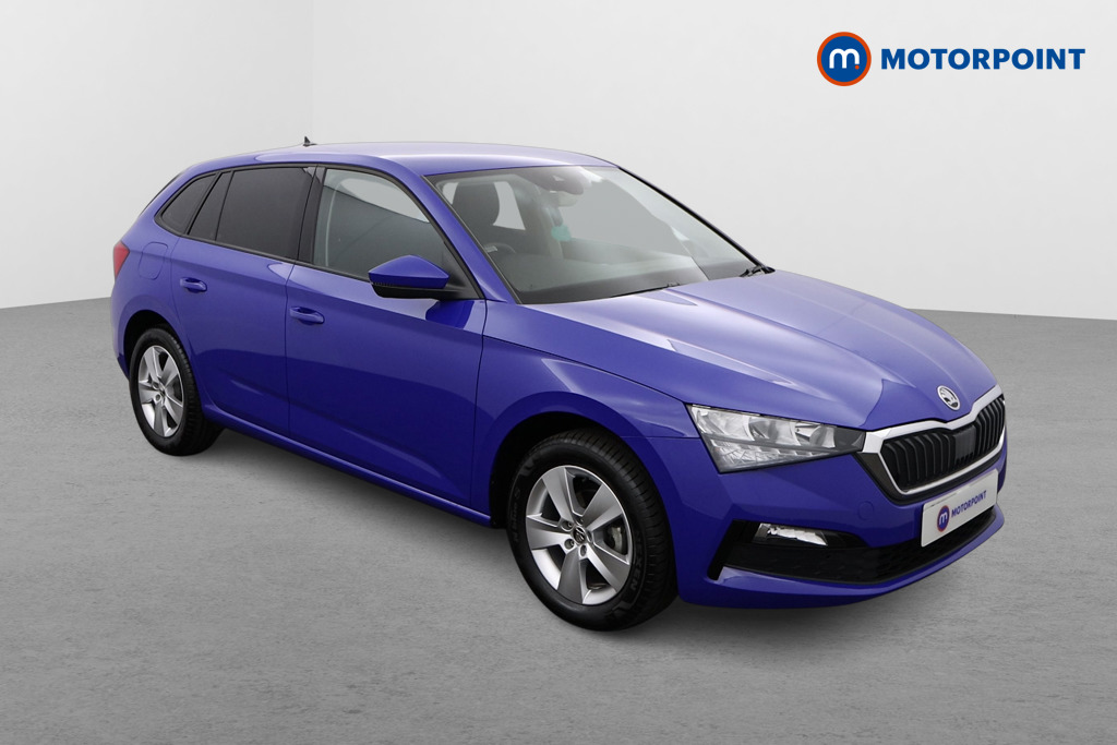 Skoda Scala SE Manual Petrol Hatchback - Stock Number (1548586) - Drivers side front corner