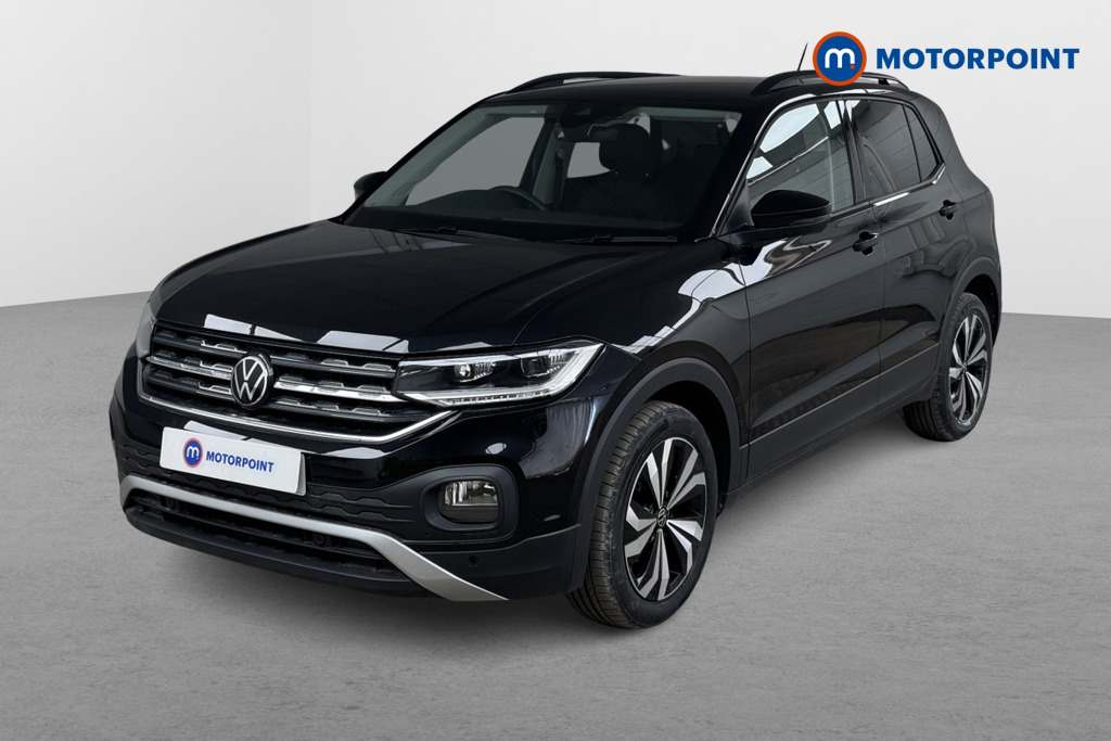 Volkswagen T-Cross Black Edition Automatic Petrol SUV - Stock Number (1536316) - Passenger side front corner