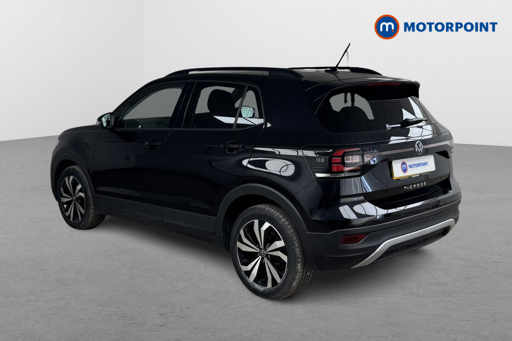 Volkswagen T-Cross Black Edition Automatic Petrol SUV - Stock Number (1536316) - Passenger side rear corner