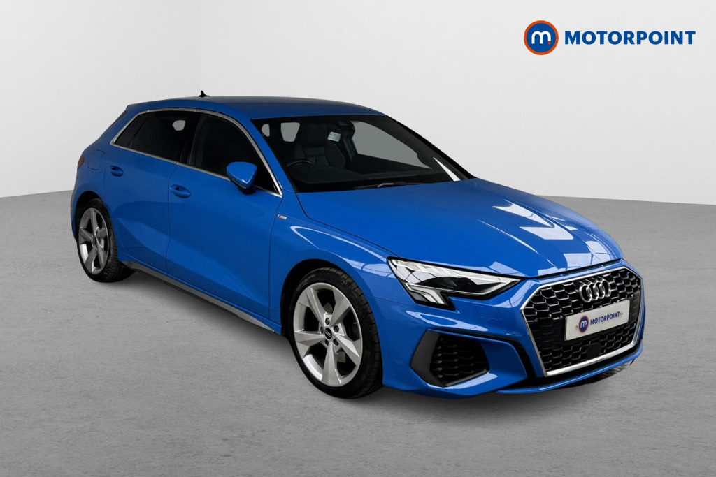 Audi A3 S Line Manual Petrol Hatchback - Stock Number (1537088) - Drivers side front corner