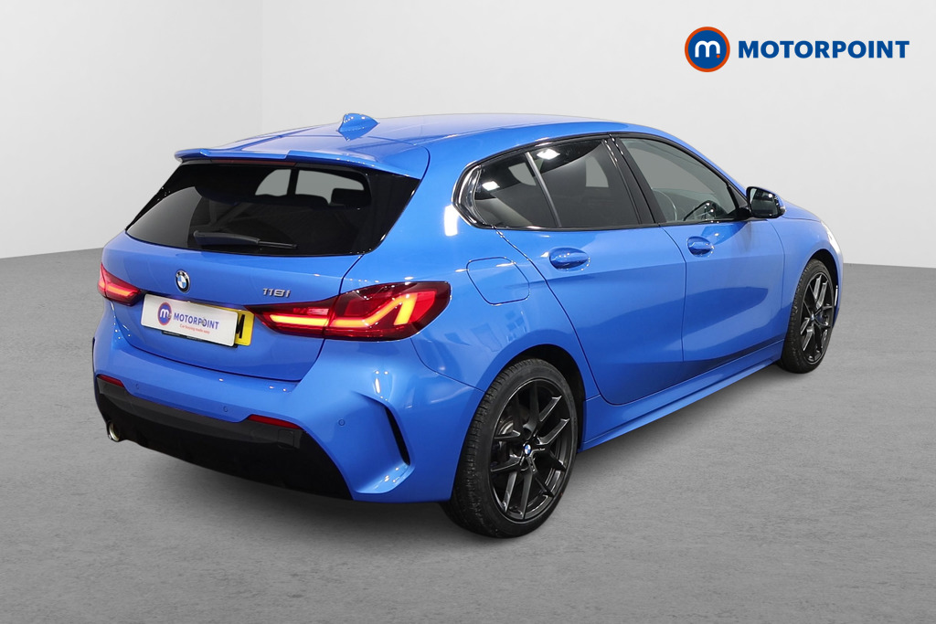 BMW 1 Series M Sport Automatic Petrol Hatchback - Stock Number (1538113) - Drivers side rear corner