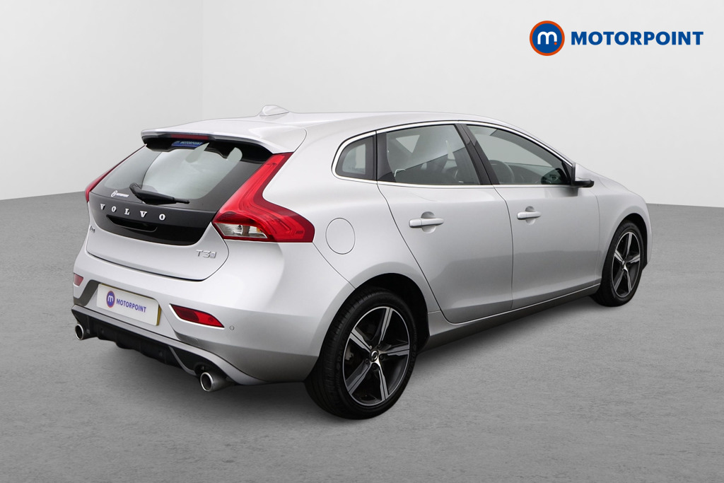 Volvo V40 R Design Nav Plus Automatic Petrol Hatchback - Stock Number (1539983) - Drivers side rear corner