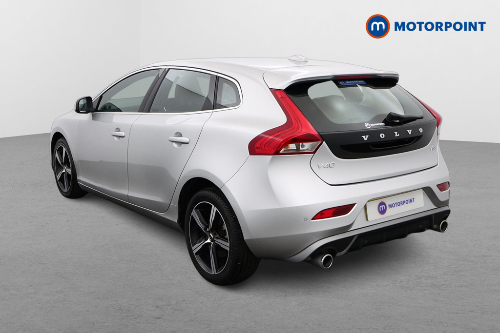 Volvo V40 R Design Nav Plus Automatic Petrol Hatchback - Stock Number (1539983) - Passenger side rear corner