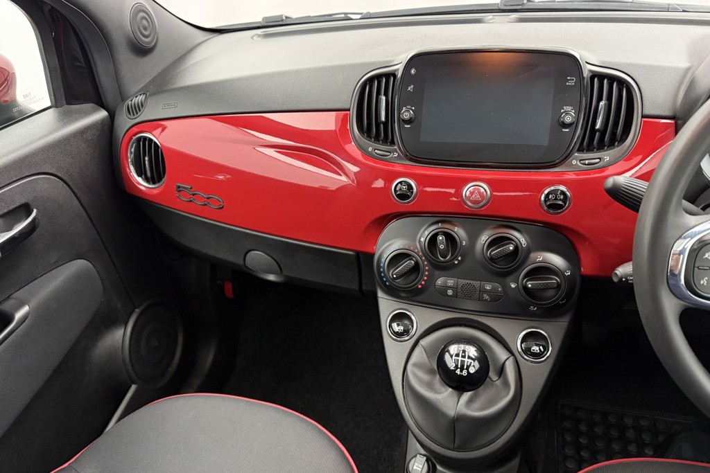 Fiat 500 RED Manual Petrol-Electric Hybrid Hatchback - Stock Number (1541099) - 5th supplementary image