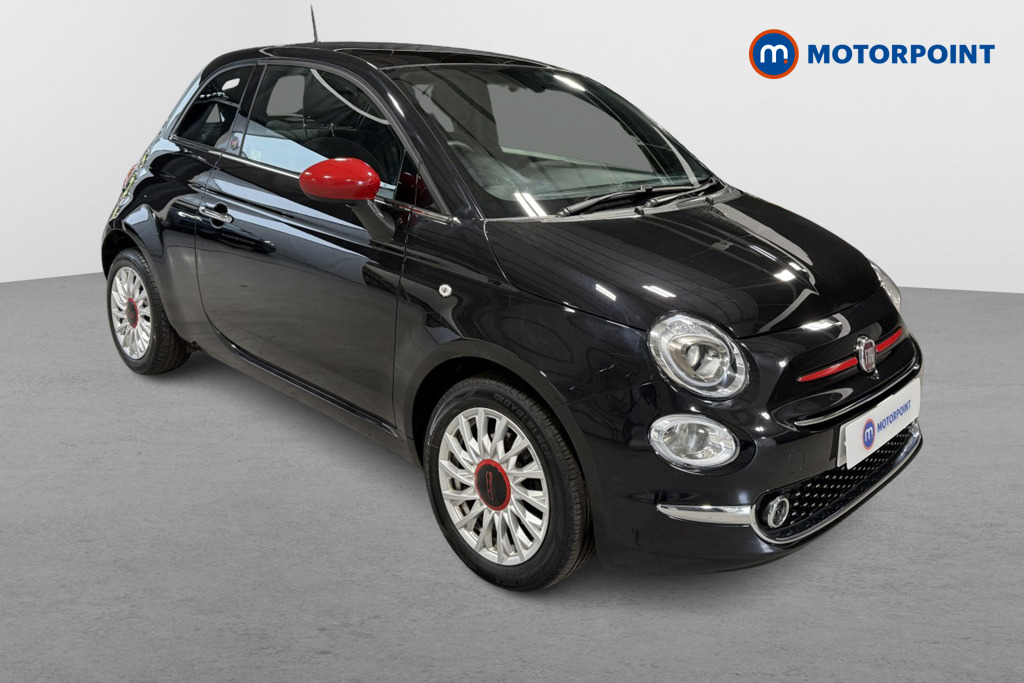 Fiat 500 RED Manual Petrol-Electric Hybrid Hatchback - Stock Number (1541099) - Drivers side front corner