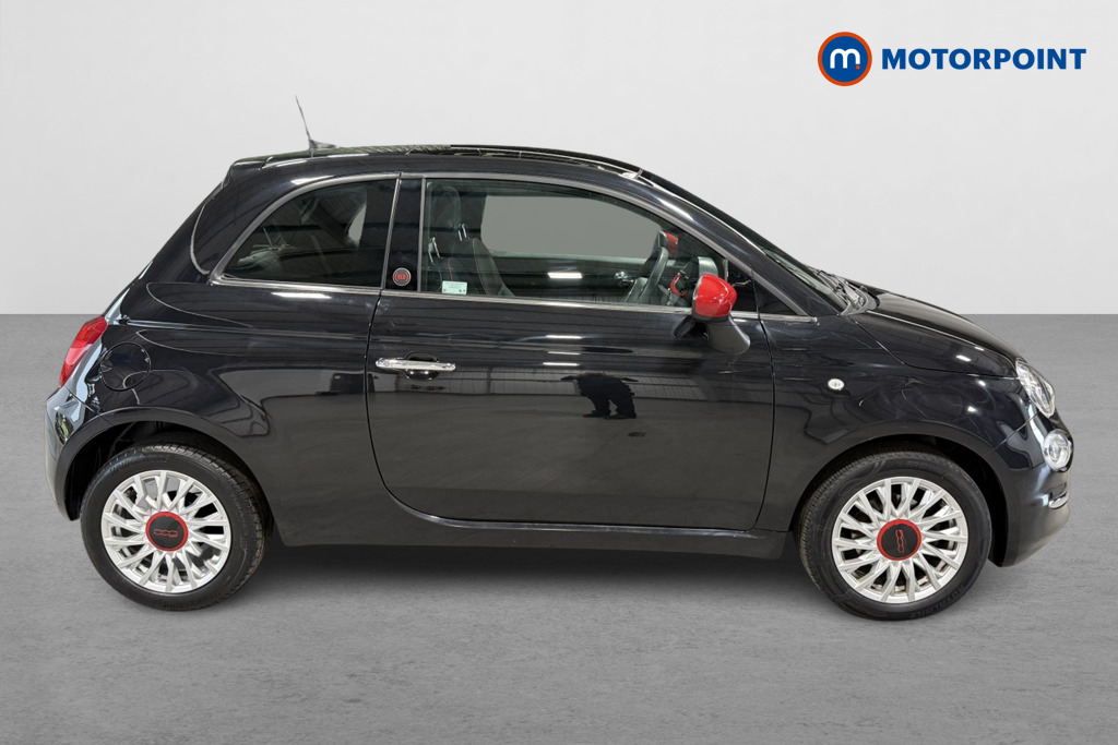 Fiat 500 RED Manual Petrol-Electric Hybrid Hatchback - Stock Number (1541099) - Drivers side