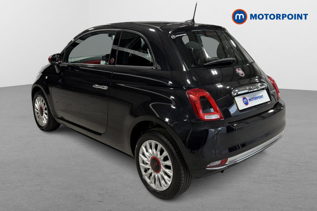 Fiat 500 RED Manual Petrol-Electric Hybrid Hatchback - Stock Number (1541099) - Passenger side rear corner