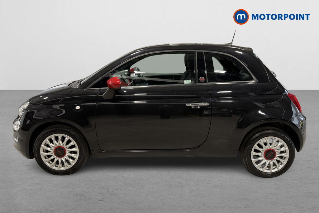 Fiat 500 RED Manual Petrol-Electric Hybrid Hatchback - Stock Number (1541099) - Passenger side