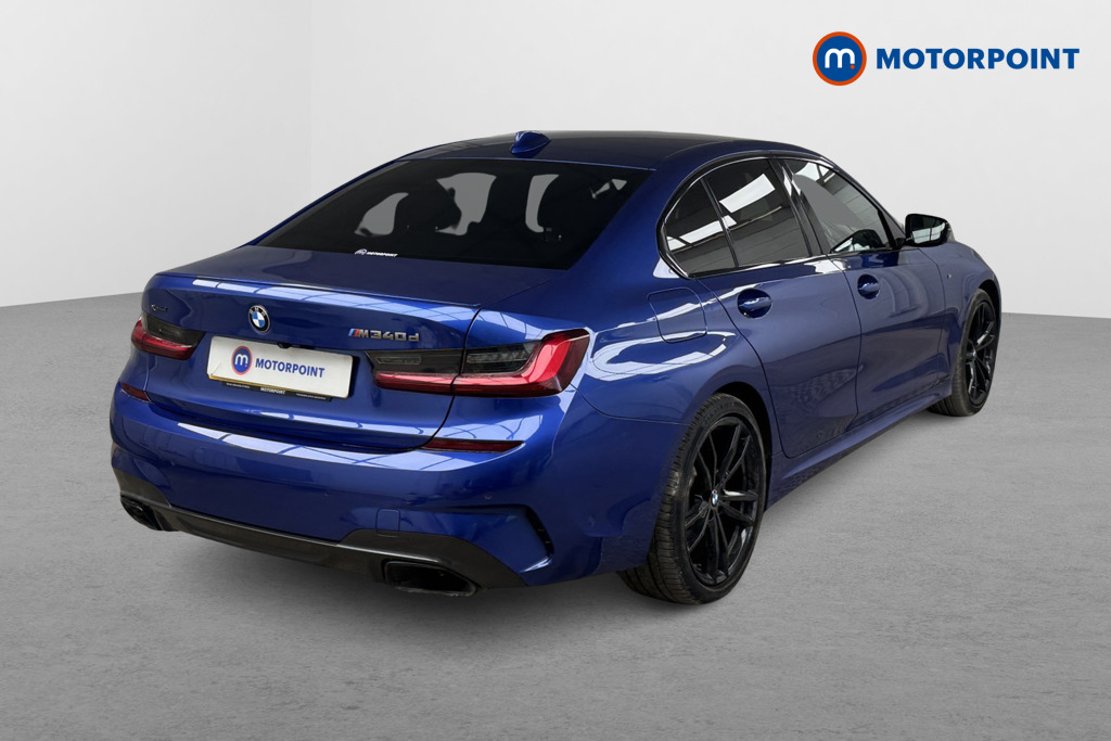 BMW 3 Series M340d Automatic Diesel Saloon - Stock Number (1543429) - Drivers side rear corner