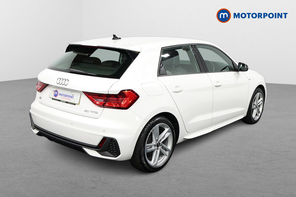 Audi A1 S Line Manual Petrol Hatchback - Stock Number (1544870) - Drivers side rear corner