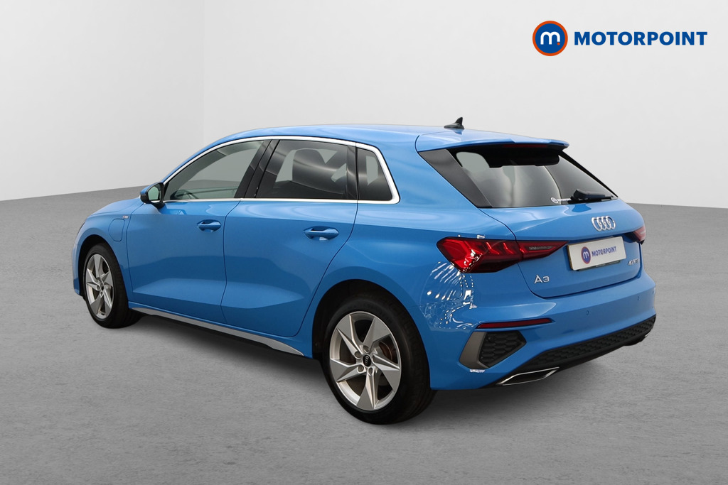 Audi A3 S Line Automatic Petrol Plug-In Hybrid Hatchback - Stock Number (1545284) - Passenger side rear corner