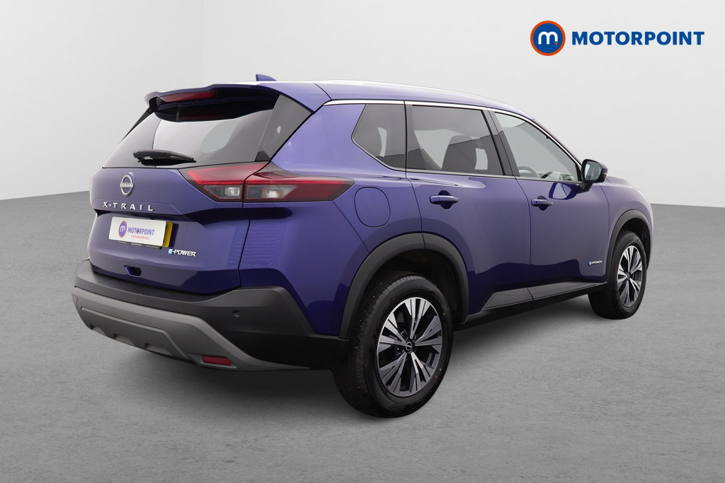 Nissan X-Trail N-Connecta Automatic Petrol-Electric Hybrid SUV - Stock Number (1546513) - Drivers side rear corner