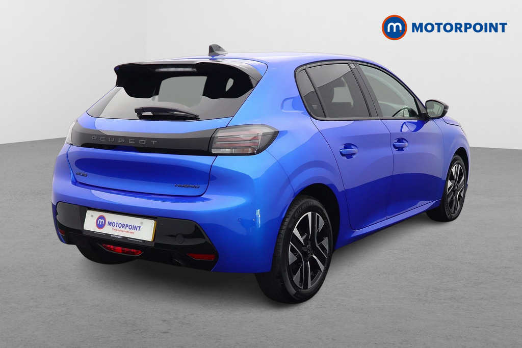 Peugeot 208 Allure Automatic Petrol-Electric Hybrid Hatchback - Stock Number (1546835) - Drivers side rear corner