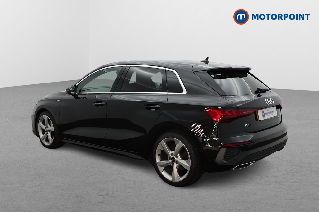 Audi A3 S Line Automatic Petrol Hatchback - Stock Number (1508297) - Passenger side rear corner
