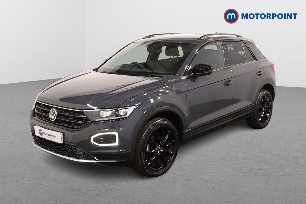 Volkswagen T-Roc Black Edition Automatic Petrol SUV - Stock Number (1536611) - Passenger side front corner