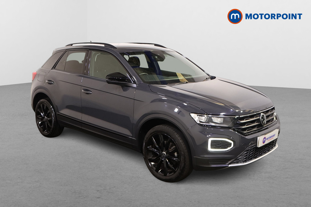 Volkswagen T-Roc Black Edition Automatic Petrol SUV - Stock Number (1536611) - Drivers side front corner