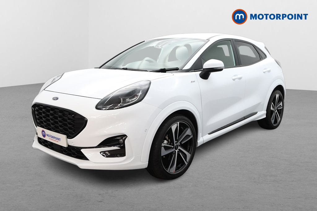 Ford Puma St-Line X Manual Petrol-Electric Hybrid SUV - Stock Number (1537697) - Passenger side front corner