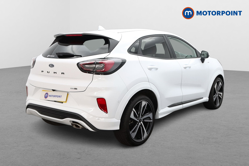 Ford Puma St-Line X Manual Petrol-Electric Hybrid SUV - Stock Number (1537697) - Drivers side rear corner