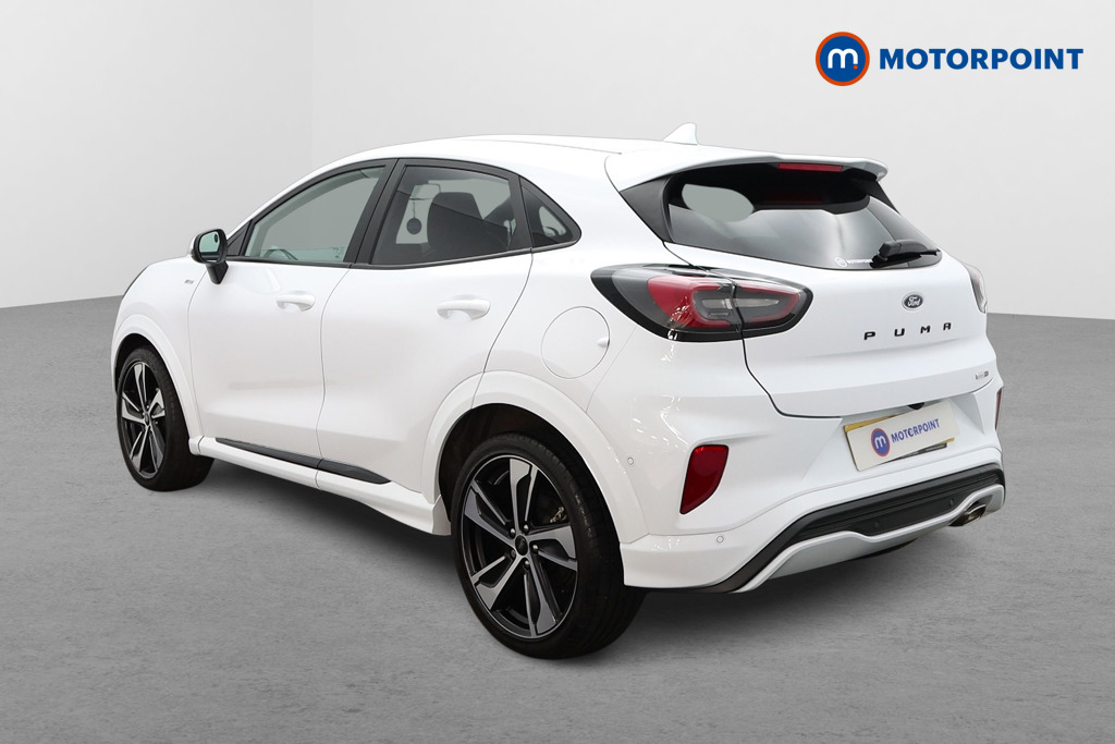 Ford Puma St-Line X Manual Petrol-Electric Hybrid SUV - Stock Number (1537697) - Passenger side rear corner